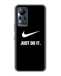 Чехол для Infinix Note 11 Pro с картинкой «Классический принт Nike»