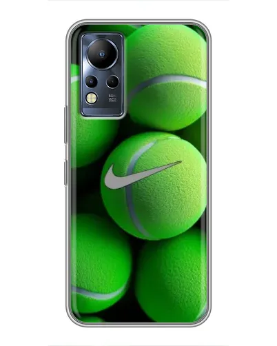 Чехол для Infinix Note 11 Pro с картинкой «Теннисные мячи Найк»