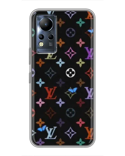 Чехол для Infinix Note 11 Pro с картинкой «Цветная монограмма LV» Чехол для Infinix Note 11 Pro с картинкой «Цветная монограмма LV»