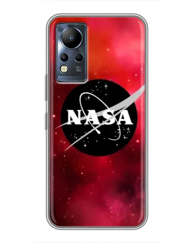 Чехол для Infinix Note 11 Pro с картинкой «NASA — красная туманность»