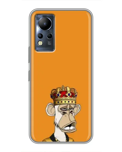 Чехол для Infinix Note 11 Pro с картинкой «Золотая обезьяна Bored Ape»