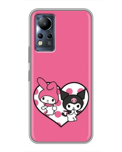 Чохол для Infinix Note 11 Pro з картинкою «Kuromi та My Melody» Чохол для Infinix Note 11 Pro з картинкою «Kuromi та My Melody»