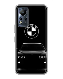 Чехол для Infinix Note 11 Pro с картинкой «BMW — взгляд из темноты»