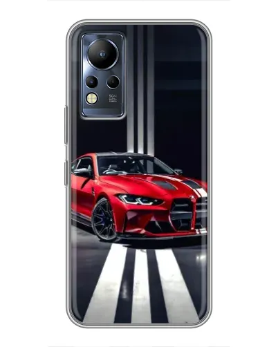 Чехол для Infinix Note 11 Pro с картинкой «Красная BMW на дороге» Чехол для Infinix Note 11 Pro с картинкой «Красная BMW на дороге»