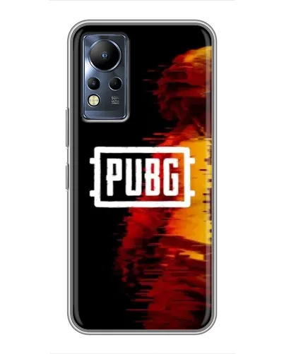 Чехол для Infinix Note 11 Pro с картинкой «Яркий логотип PUBG»