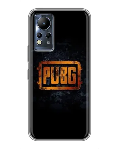 Чехол для Infinix Note 11 Pro с картинкой «PUBG — золотой логотип»