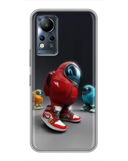 Чохол для Infinix Note 11 Pro з картинкою «Among Us — 3D стиль»