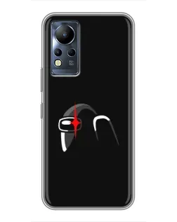 Чохол для Infinix Note 11 Pro з картинкою «Among Us шолом»
