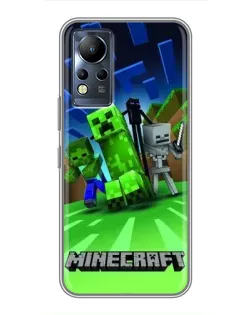 Чехол для Infinix Note 11 Pro с картинкой «Команда героев игры»