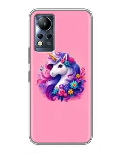 Чехол для Infinix Note 11 Pro с картинкой «Сказочный единорог»