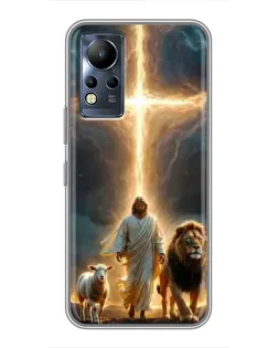 Чохол для Infinix Note 11 Pro з картинкою «Лев Юди та Світло»