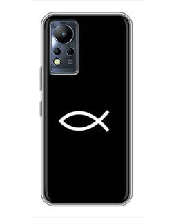 Чохол для Infinix Note 11 Pro з картинкою «Символ риби Jesus»