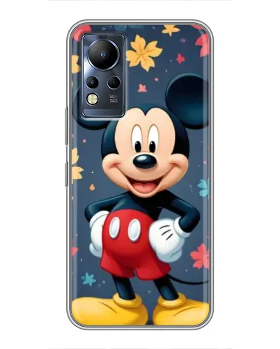 Чехол для Infinix Note 11 Pro с картинкой «Осенний Mickey Mouse»