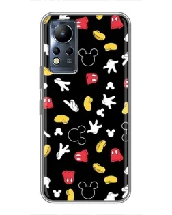 Чехол для Infinix Note 11 Pro с картинкой «Графический принт лапок»