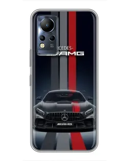Чохол для Infinix Note 11 Pro з картинкою «Mercedes — білий карбон» Чохол для Infinix Note 11 Pro з картинкою «Mercedes — білий карбон»
