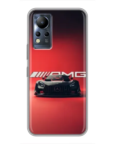 Чехол для Infinix Note 11 Pro с картинкой «Mercedes AMG — красная линия» Чехол для Infinix Note 11 Pro с картинкой «Mercedes AMG — красная линия»