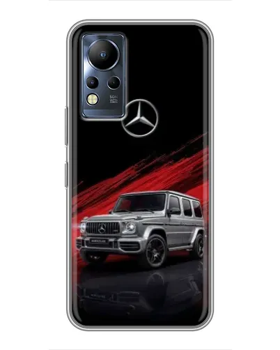 Чехол для Infinix Note 11 Pro с картинкой «Mercedes G-Class красный» Чехол для Infinix Note 11 Pro с картинкой «Mercedes G-Class красный»
