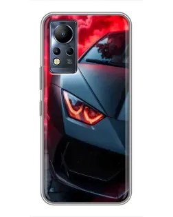 Чохол для Infinix Note 11 Pro з картинкою «Lamborghini червоне сяйво» Чохол для Infinix Note 11 Pro з картинкою «Lamborghini червоне сяйво»