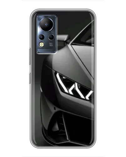 Чехол для Infinix Note 11 Pro с картинкой «Lamborghini фары детализация»