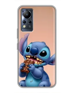 Чехол для Infinix Note 11 Pro с картинкой «Стич ест шоколад» Чехол для Infinix Note 11 Pro с картинкой «Стич ест шоколад»
