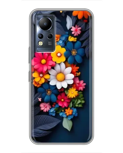 Чехол для Infinix Note 11 Pro с картинкой «Цветочная феерия»