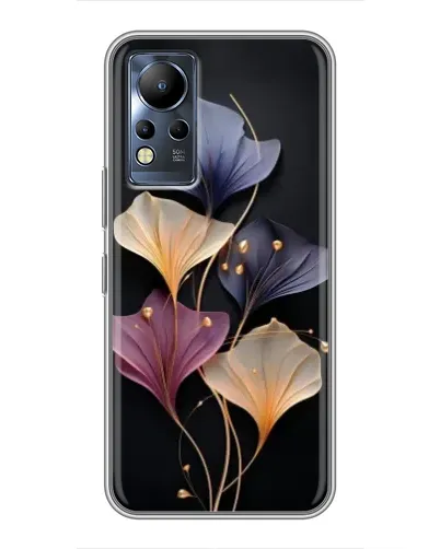 Чехол для Infinix Note 11 Pro с картинкой «Лиловые цветы грации»