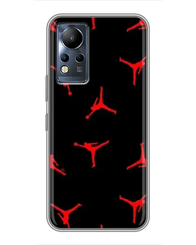 Чехол для Infinix Note 11 с картинкой «Jordan Red Pattern» Чехол для Infinix Note 11 с картинкой «Jordan Red Pattern»