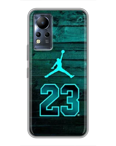 Чехол для Infinix Note 11 с картинкой «Jordan Cyan 23» Чехол для Infinix Note 11 с картинкой «Jordan Cyan 23»