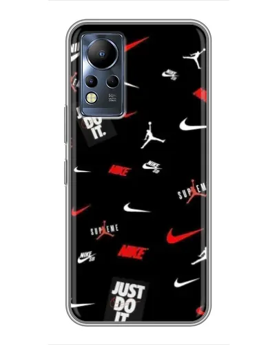 Чехол для Infinix Note 11 с картинкой «Nike Mix Pattern» Чехол для Infinix Note 11 с картинкой «Nike Mix Pattern»