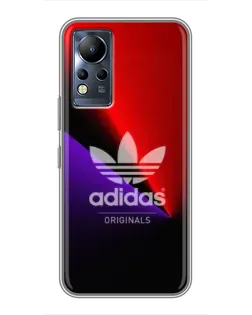 Чохол для Infinix Note 11 з картинкою «Adidas Red Neon»
