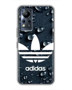 Чохол для Infinix Note 11 з картинкою «Adidas Trefoil Blue»