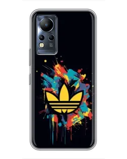 Чохол для Infinix Note 11 з картинкою «Adidas Splash»