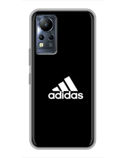 Чохол для Infinix Note 11 з картинкою «Чорна класика Adidas»