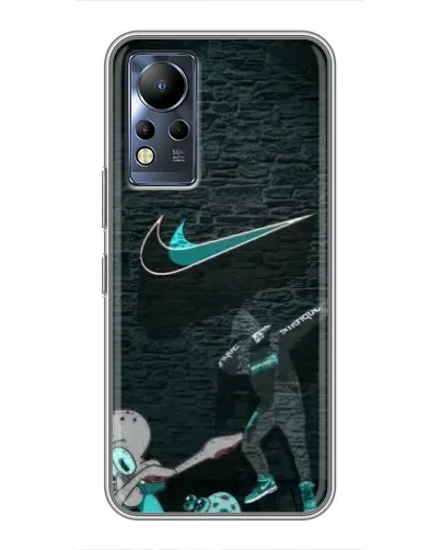 Чохол для Infinix Note 11 з картинкою «Спортивний арт Nike»