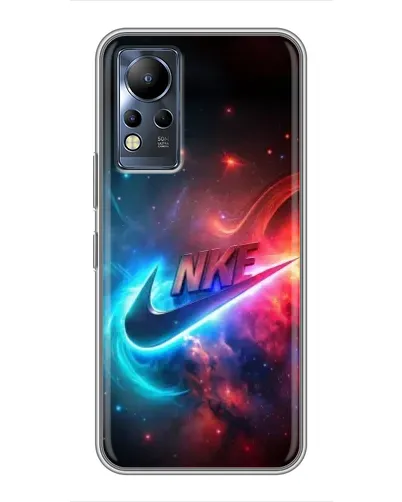 Чохол для Infinix Note 11 з картинкою «Вогняний логотип Nike»