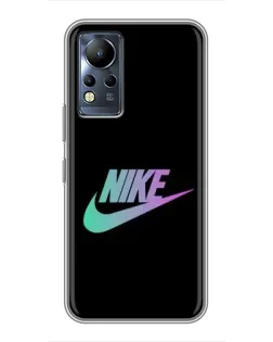 Чохол для Infinix Note 11 з картинкою «Nike — міська ніч»
