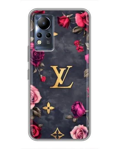 Чохол для Infinix Note 11 з картинкою «Квітковий Louis Vuitton»