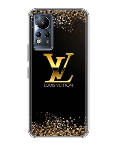 Чохол для Infinix Note 11 з картинкою «LV — золоті іскри»