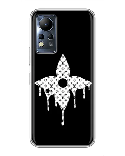 Чохол для Infinix Note 11 з картинкою «Квіткова монограма»