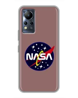 Чохол для Infinix Note 11 з картинкою «NASA — ретро космос»