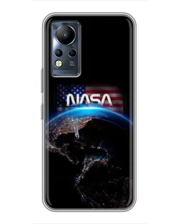 Чохол для Infinix Note 11 з картинкою «Земля з космосу NASA»