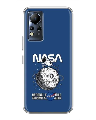 Чохол для Infinix Note 11 з картинкою «NASA — місячна місія»