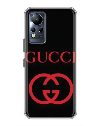 Чохол для Infinix Note 11 з картинкою «Gucci — червоний логотип»