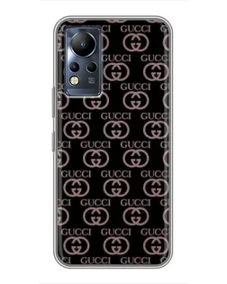 Чохол для Infinix Note 11 з картинкою «Класична монограма Gucci»