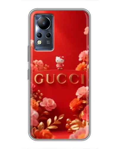 Чохол для Infinix Note 11 з картинкою «Gucci — золотий сад»