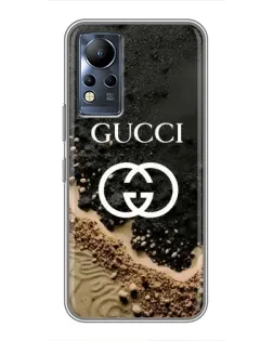 Чохол для Infinix Note 11 з картинкою «Gucci — піщані дюни»
