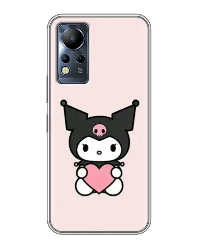 Чохол для Infinix Note 11 з картинкою «Kuromi та серце»