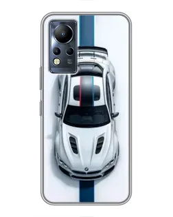 Чохол для Infinix Note 11 з картинкою «Вид зверху — BMW M»
