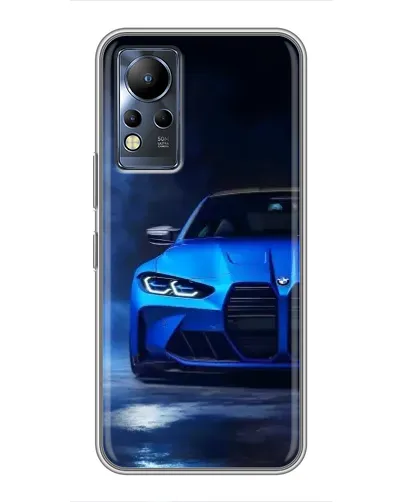 Чехол для Infinix Note 11 с картинкой «Голубая BMW M4» Чехол для Infinix Note 11 с картинкой «Голубая BMW M4»