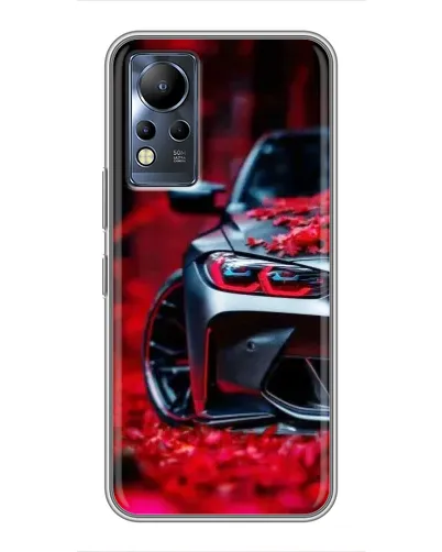Чехол для Infinix Note 11 с картинкой «Спортивная BMW и цветы» Чехол для Infinix Note 11 с картинкой «Спортивная BMW и цветы»